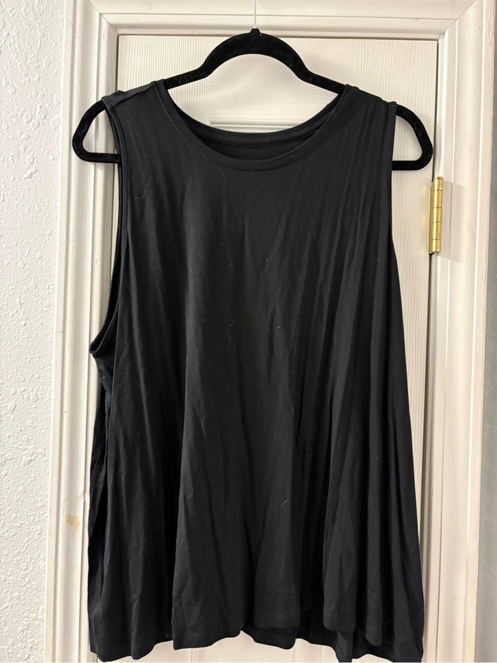 a new day Black Relaxed Swing Tank